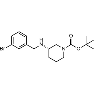 (S)-tert-Butyl 3-((3-bromobenzyl)amino)piperidine-1-carboxylate|CS-0730850