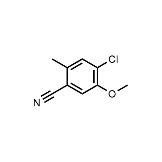 4-Chloro-5-methoxy-2-methylbenzonitrile|CS-0730852