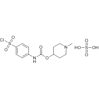 1-Methylpiperidin-4-yl (4-(chlorosulfonyl)phenyl)carbamate sulfate|CS-0731292