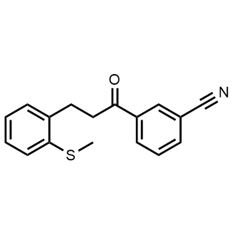 3'-Cyano-3-(2-thiomethylphenyl)propiophenone|CS-0731470