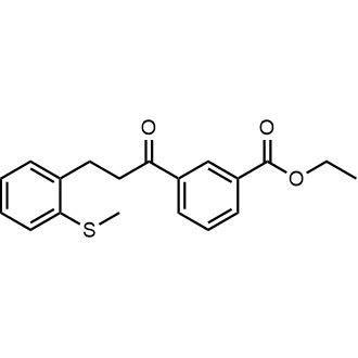 3'-Carboethoxy-3-(2-thiomethylphenyl)propiophenone|CS-0731473