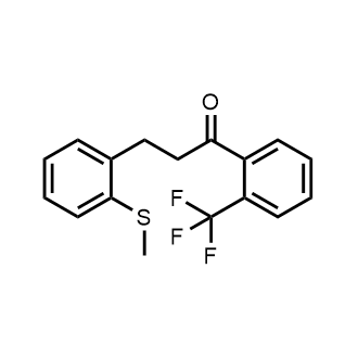 3-(2-Thiomethylphenyl)-2'-trifluoromethylpropiophenone|CS-0731494