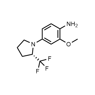 (S)-2-Methoxy-4-(2-trifluoromethyl-pyrrolidin-1-yl)aniline|CS-0731587