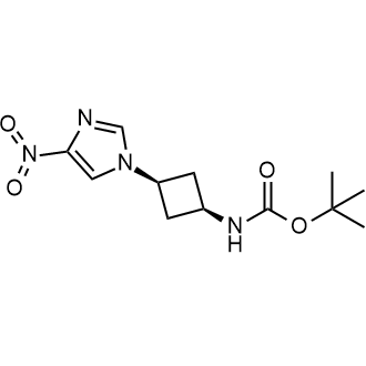 tert-Butyl ((1s,3s)-3-(4-nitro-1H-imidazol-1-yl)cyclobutyl)carbamate|CS-0731608