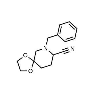 7-Benzyl-1,4-dioxa-7-azaspiro[4.5]decane-8-carbonitrile|CS-0731643
