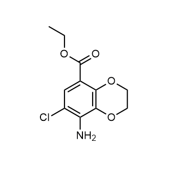 Ethyl 8-amino-7-chloro-2,3-dihydrobenzo[b][1,4]dioxine-5-carboxylate|CS-0731712