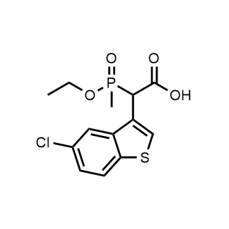 2-(5-Chlorobenzo[b]thiophen-3-yl)-2-(ethoxy(methyl)phosphoryl)acetic acid|CS-0731748