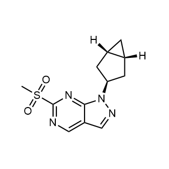 Rel-1-((1R,3r,5S)-bicyclo[3.1.0]hexan-3-yl)-6-(methylsulfonyl)-1H-pyrazolo[3,4-d]pyrimidine|CS-0731757