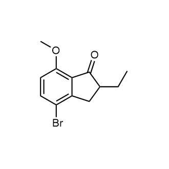 4-Bromo-2-ethyl-7-methoxy-2,3-dihydro-1H-inden-1-one|CS-0731823