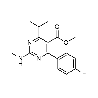 Methyl 4-(4-fluorophenyl)-6-isopropyl-2-(methylamino)pyrimidine-5-carboxylate|CS-0731836