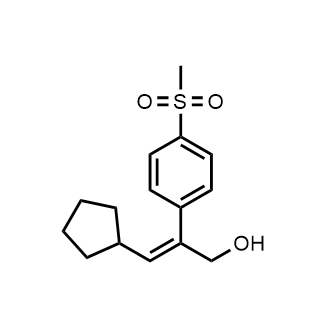 (E)-3-Cyclopentyl-2-(4-(methylsulfonyl)phenyl)prop-2-en-1-ol|CS-0731882