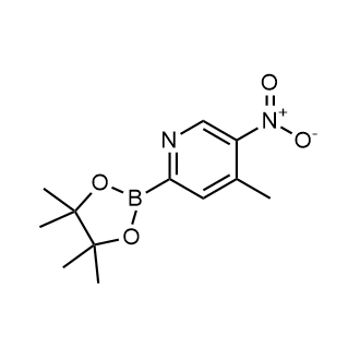 4-Methyl-5-nitro-2-(4,4,5,5-tetramethyl-1,3,2-dioxaborolan-2-yl)pyridine|CS-0732002