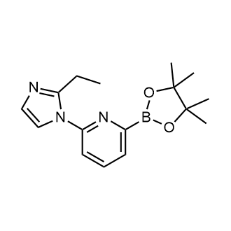 2-(2-Ethyl-1H-imidazol-1-yl)-6-(4,4,5,5-tetramethyl-1,3,2-dioxaborolan-2-yl)pyridine|CS-0732004