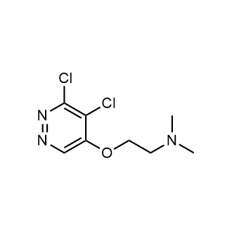 2-((5,6-Dichloropyridazin-4-yl)oxy)-N,N-dimethylethanamine|CS-0732045