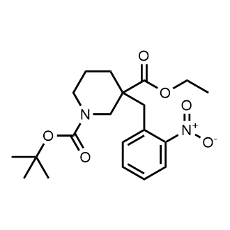 1-tert-Butyl 3-ethyl 3-(2-nitrobenzyl)piperidine-1,3-dicarboxylate|CS-0732090