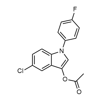 5-Chloro-1-(4-fluorophenyl)-1H-indol-3-yl acetate|CS-0732338