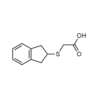 2-((2,3-Dihydro-1H-inden-2-yl)thio)acetic acid|CS-0732442