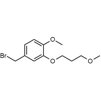4-(Bromomethyl)-1-methoxy-2-(3-methoxypropoxy)benzene|CS-0732479