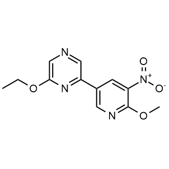 2-Ethoxy-6-(6-methoxy-5-nitropyridin-3-yl)pyrazine|CS-0732672