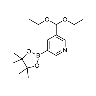 3-(Diethoxymethyl)-5-(4,4,5,5-tetramethyl-1,3,2-dioxaborolan-2-yl)pyridine|CS-0732742