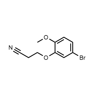 3-(5-Bromo-2-methoxyphenoxy)propanenitrile|CS-0733031