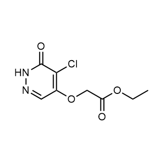 Ethyl 2-((5-chloro-6-oxo-1,6-dihydropyridazin-4-yl)oxy)acetate|CS-0733122