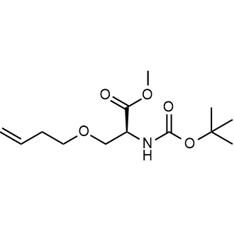 (S)-Methyl 3-(but-3-en-1-yloxy)-2-((tert-butoxycarbonyl)amino)propanoate|CS-0733141