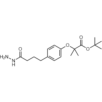 tert-Butyl 2-(4-(4-hydrazinyl-4-oxobutyl)phenoxy)-2-methylpropanoate|CS-0733218