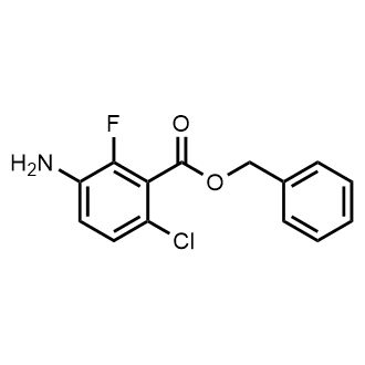 Benzyl 3-amino-6-chloro-2-fluorobenzoate|CS-0733321