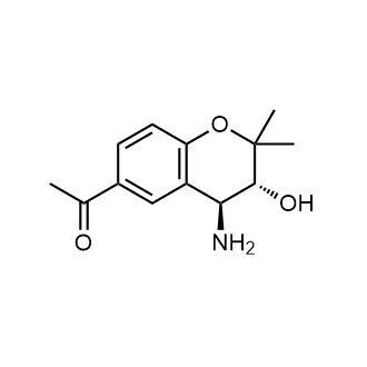 1-((3R,4S)-4-Amino-3-hydroxy-2,2-dimethylchroman-6-yl)ethanone|CS-0733352