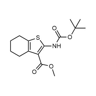 Methyl 2-((tert-butoxycarbonyl)amino)-4,5,6,7-tetrahydrobenzo[b]thiophene-3-carboxylate|CS-0733387