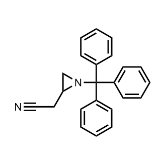 2-(1-Tritylaziridin-2-yl)acetonitrile|CS-0733543