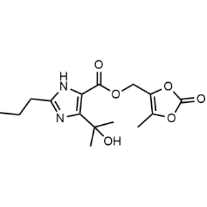 (5-Methyl-2-oxo-1,3-dioxol-4-yl)methyl 5-(2-hydroxypropan-2-yl)-2-propyl-1H-imidazole-4-carboxylate|CS-0733561