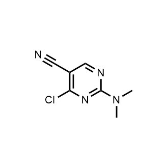 4-Chloro-2-(dimethylamino)pyrimidine-5-carbonitrile|CS-0733895
