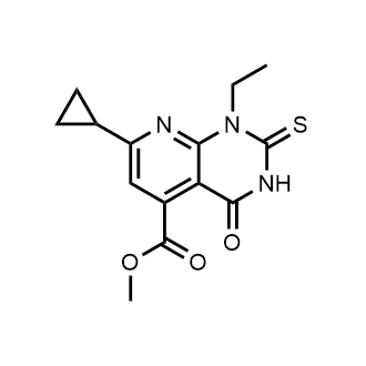 Methyl 7-cyclopropyl-1-ethyl-2-mercapto-4-oxo-1,4-dihydropyrido[2,3-d]pyrimidine-5-carboxylate|CS-0734158