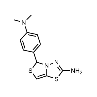5-(4-(Dimethylamino)phenyl)-5H-thiazolo[4,3-b][1,3,4]thiadiazol-2-amine|CS-0734179
