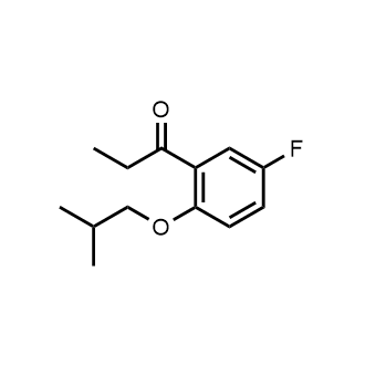 1-(5-Fluoro-2-isobutoxyphenyl)propan-1-one|CS-0734434