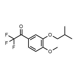 2,2,2-Trifluoro-1-(3-isobutoxy-4-methoxyphenyl)ethanone|CS-0734481
