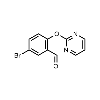 5-Bromo-2-(pyrimidin-2-yloxy)benzaldehyde|CS-0734617