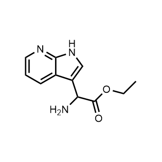 Ethyl 2-amino-2-(1H-pyrrolo[2,3-b]pyridin-3-yl)acetate|CS-0734753