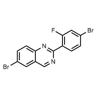 6-Bromo-2-(4-bromo-2-fluorophenyl)quinazoline|CS-0734768