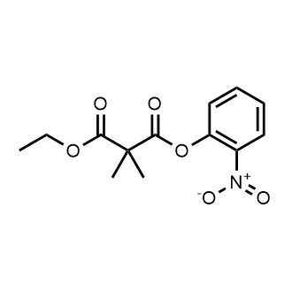 1-Ethyl 3-(2-nitrophenyl) 2,2-dimethylmalonate|CS-0735346