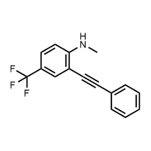 N-methyl-2-(phenylethynyl)-4-(trifluoromethyl)aniline|CS-0735566