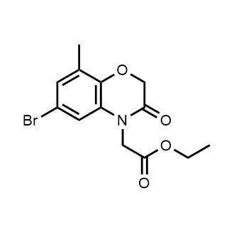 Ethyl 2-(6-bromo-8-methyl-3-oxo-2H-benzo[b][1,4]oxazin-4(3H)-yl)acetate|CS-0735746