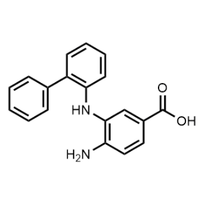 3-([1,1'-Biphenyl]-2-ylamino)-4-aminobenzoic acid|CS-0735924