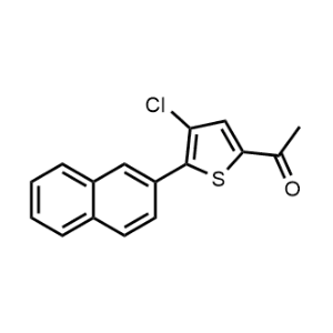 1-(4-Chloro-5-(naphthalen-2-yl)thiophen-2-yl)ethan-1-one|CS-0736094
