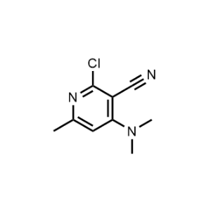 2-Chloro-4-(dimethylamino)-6-methylnicotinonitrile|CS-0736128