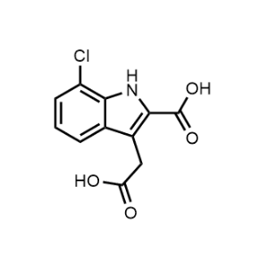 3-(Carboxymethyl)-7-chloro-1H-indole-2-carboxylic acid|CS-0736151
