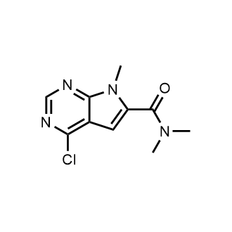 4-Chloro-N,N,7-trimethyl-7H-pyrrolo[2,3-d]pyrimidine-6-carboxamide|CS-0736243