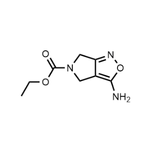 Ethyl 3-amino-4H-pyrrolo[3,4-c]isoxazole-5(6H)-carboxylate|CS-0736285